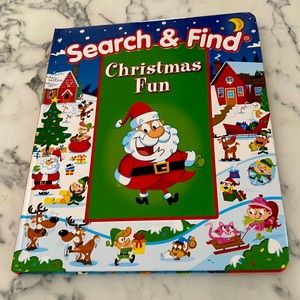 🎄Search & Find Christmas fun board book. 🎄